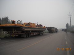 Super wide engineering with hull transport