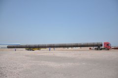 超长（54米）管子设备运输
